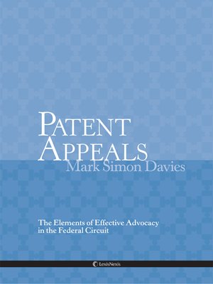cover image of Patent Appeals